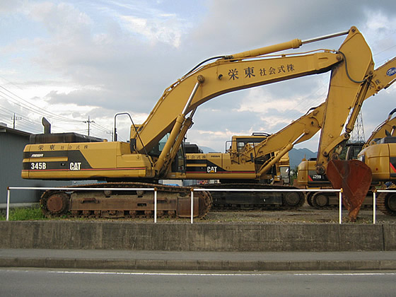 CAT345油圧ショベル